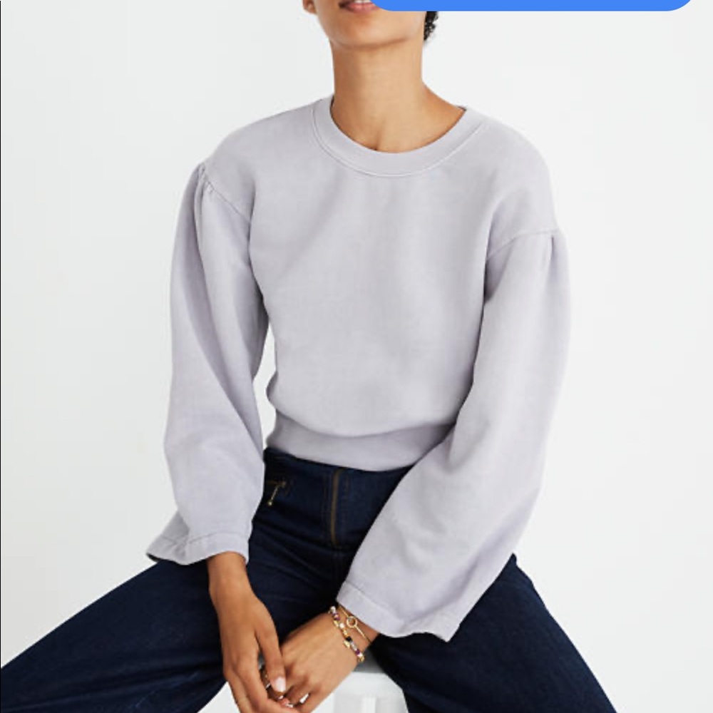 Madewell x Karen Walker sweater dye shirt top